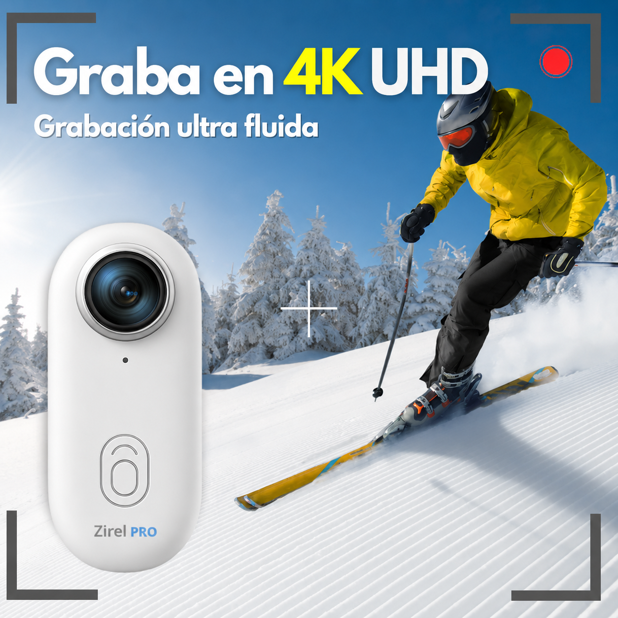 Mini Cámara de Acción 4K - Zirel PRO